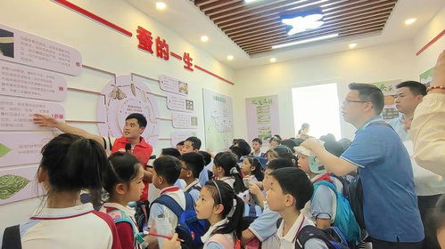 廣西民主路小學(xué)二 10 班廣西區(qū)蠶業(yè)技術(shù)推廣中心研學(xué)記